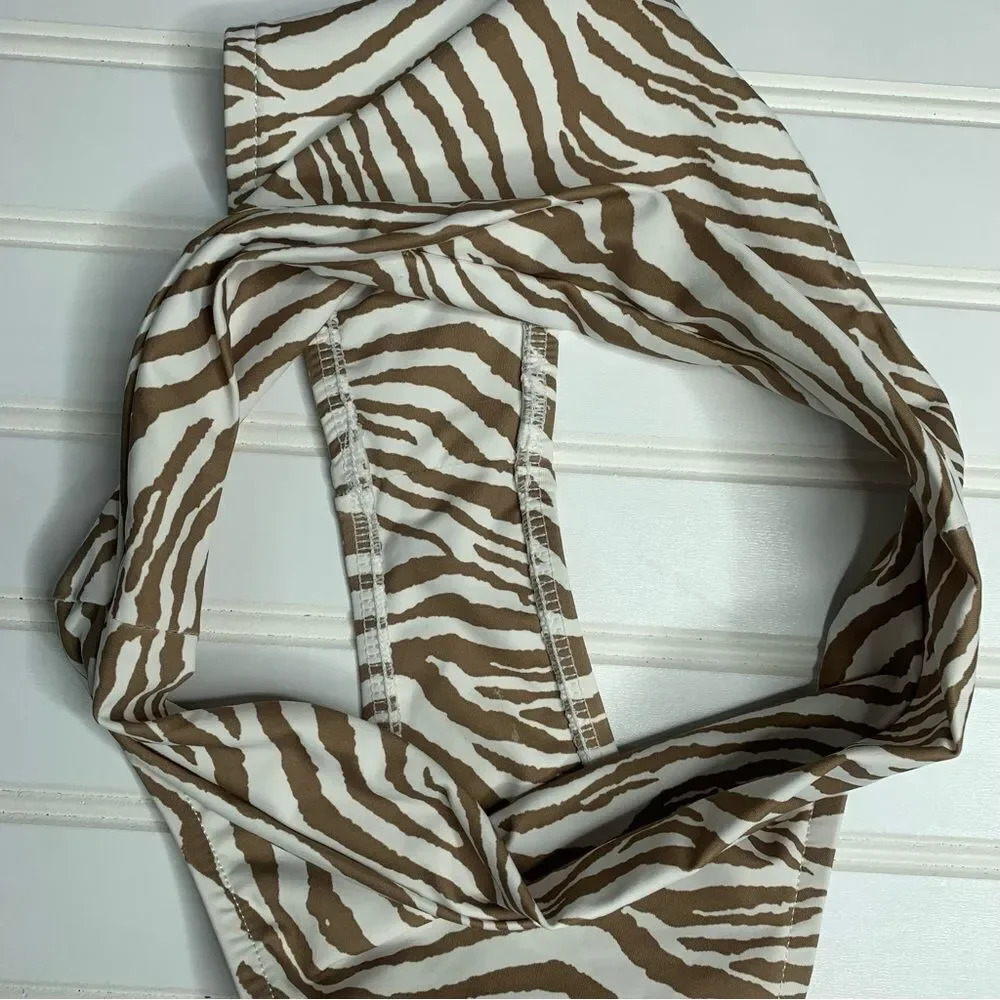 Tan Lines By Sivan Ayla Como Bottom Zebra Print - image 6